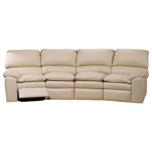 Dario Reclining Leather Sofa or Set - Available with Power Recline | Power Lumbar