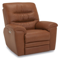 Kaela Power Reclining Leather Sofa or Set - Available With Power Tilt Headrest | Power Lumbar