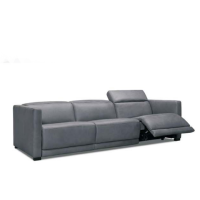 Nara Bay Power Reclining Leather Sofa or Set With Power Headrests