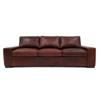 New River Oversized (Deep Seating) Leather Sofa or Set