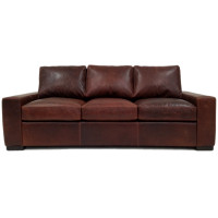 New River Oversized (Deep Seating) Leather Sofa or Set