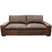 New River Oversized (Deep Seating) Leather Sofa or Set