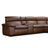 Palo Power Reclining Leather Sectional