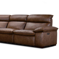 Palo Power Reclining Leather Sofa or Set With Power Headrests