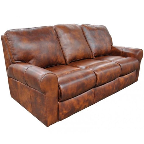 Caria Reclining Leather Sofa or Set - Available with Power Recline | Power Lumbar