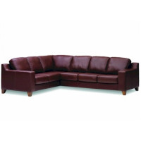 Palliser Reed Leather Sectional