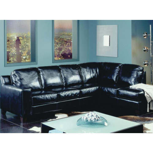 Palliser Reed Leather Sectional
