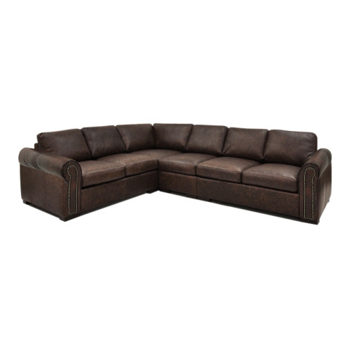Sona Oversized (Deep Seating) Leather Sectional