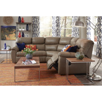 Stara Reclining Leather Sectional With Or Without Power Recliners