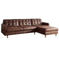Sola Leather Sectional