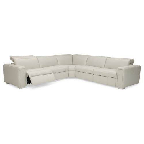 Palliser Titan Power Reclining Leather Sectional