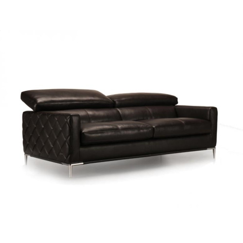 Toria Leather Sofa or Set with Adjustable Headrest