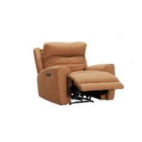 Trielle Power Reclining Leather Sofa With Power Headrest