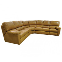 Calla Reclining Leather Sofa or Set - Available with Power Recline | Power Lumbar