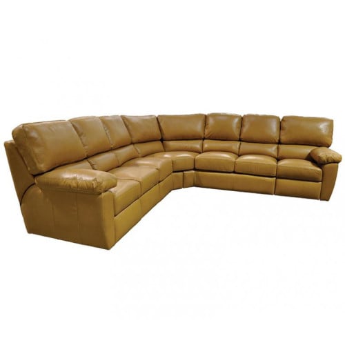 Calla Reclining Leather Sofa or Set - Available with Power Recline | Power Lumbar