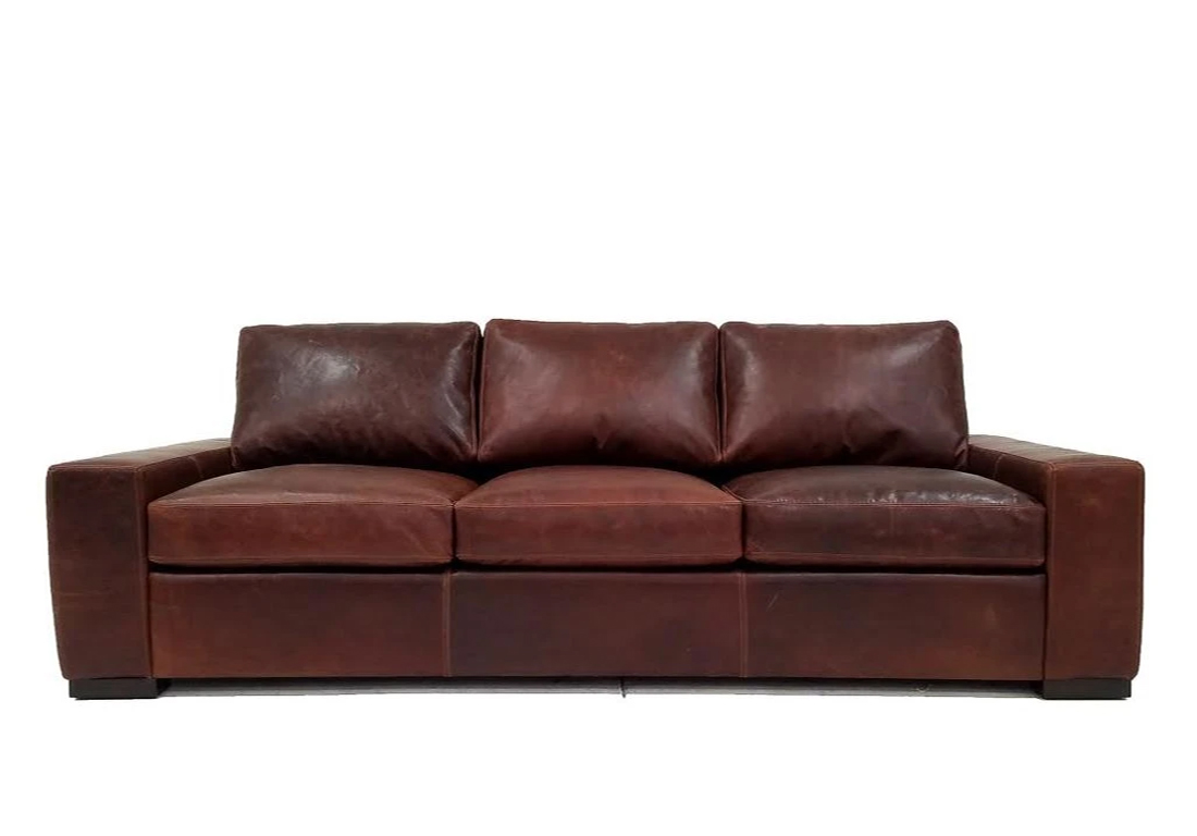 New River Oversized (Deep Seating) Leather Sofa or Set