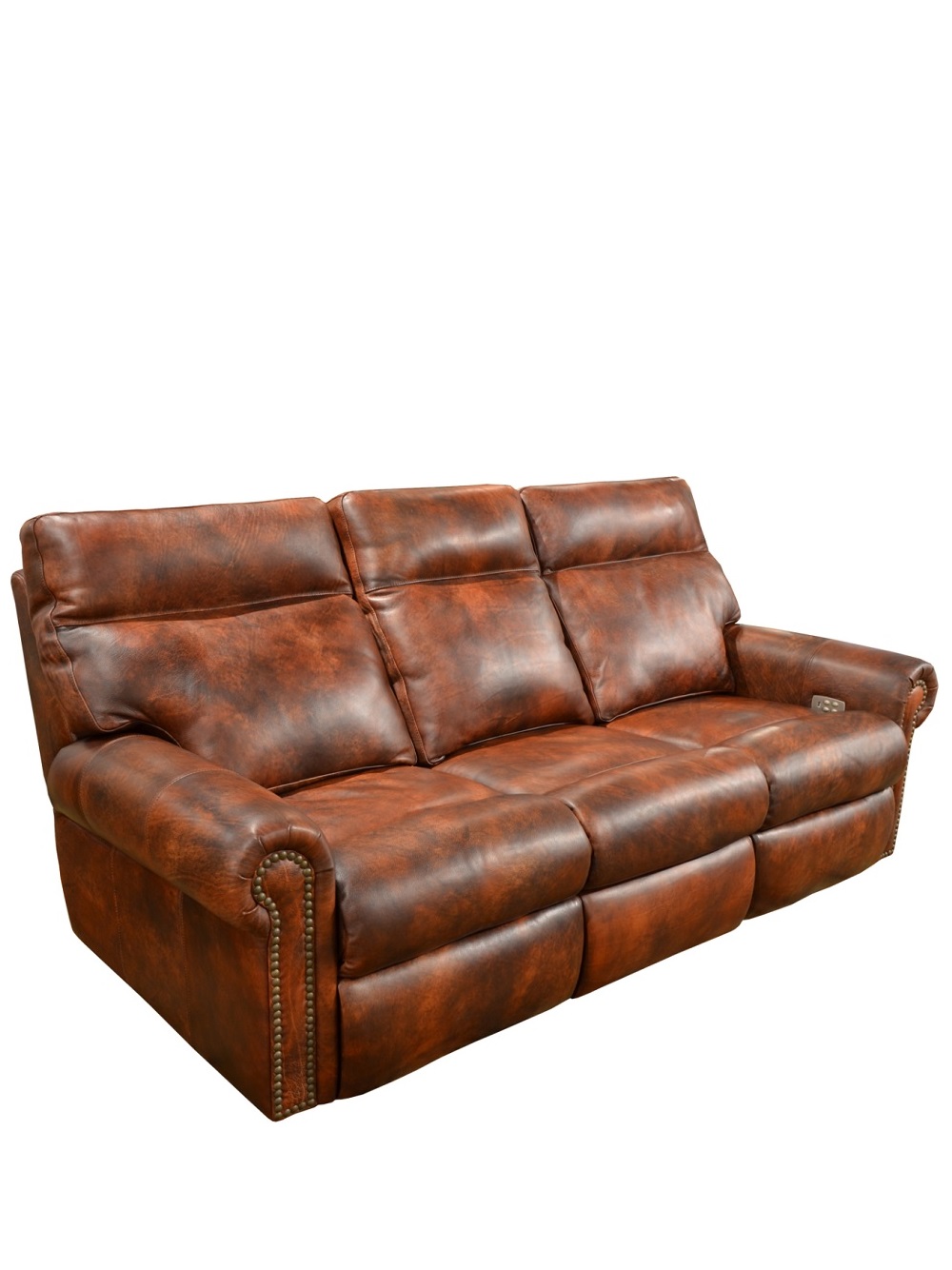 Ciela Reclining Leather Sofa or Set - Available With Power Recline | Power Tilt Headrest | Power Lumbar
