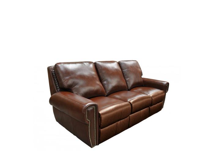 Beverra Reclining or Stationary Leather Sofa or Set - Available with Power Recline | Power Lumbar