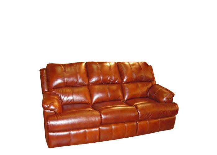 Newra Reclining Or Stationary Leather Sofa or Set - Available with Power Recline | Power Lumbar