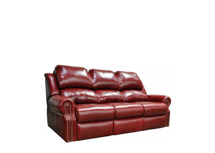 Sanira Reclining Or Stationary Leather Sofa or Set - Available with Power Recline | Power Lumbar