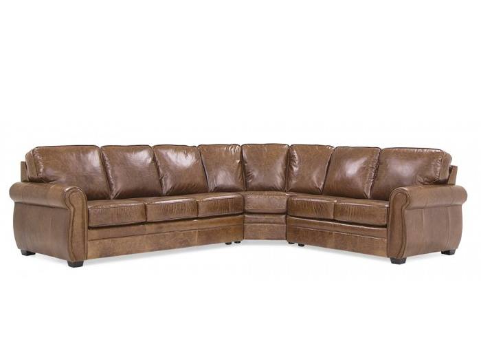 Liselle Leather Sectional