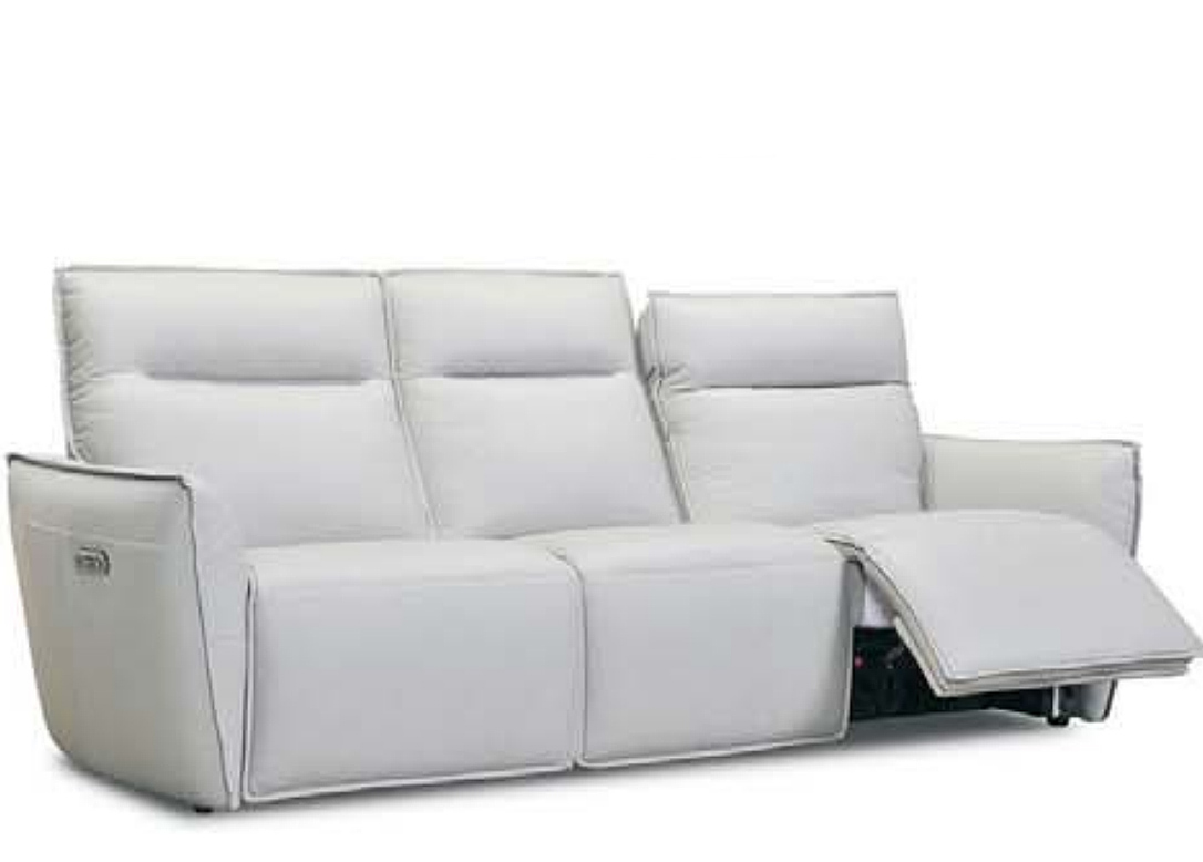 Starlight Power Reclining Leather Sofa or Set With Power Tilt Headrest