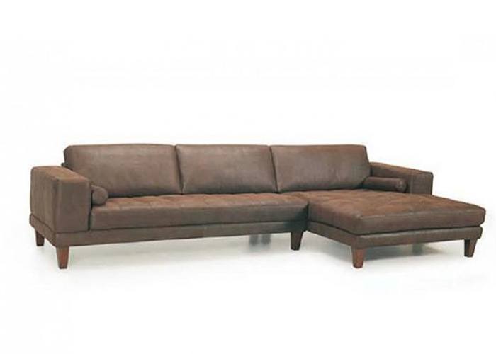 Canna Leather Sectional